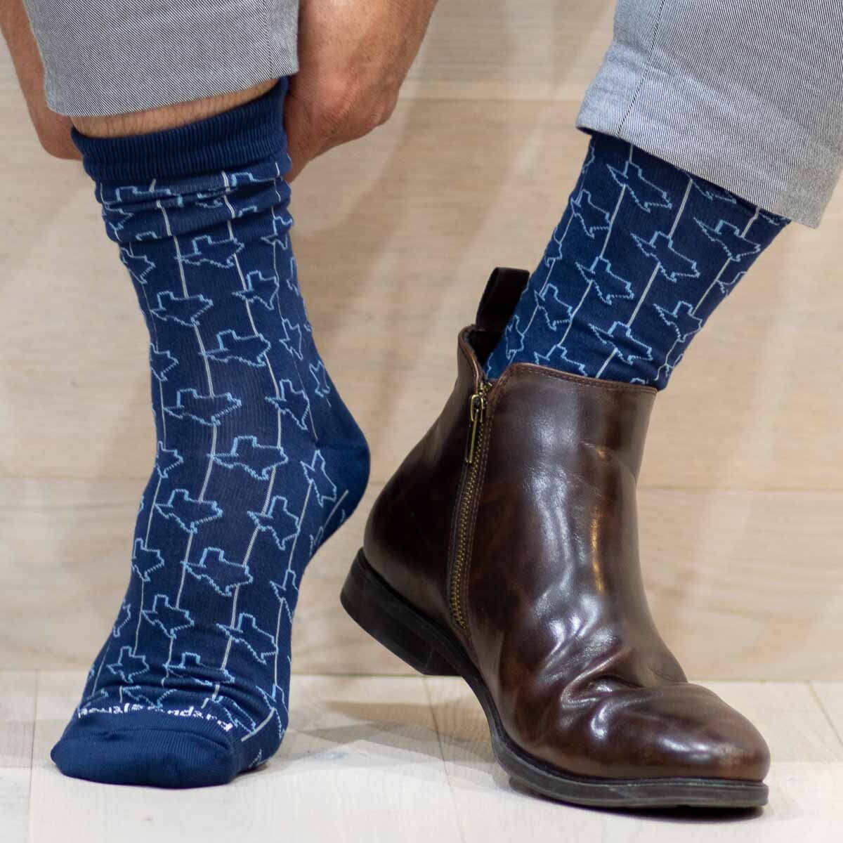 Mens Texas Socks