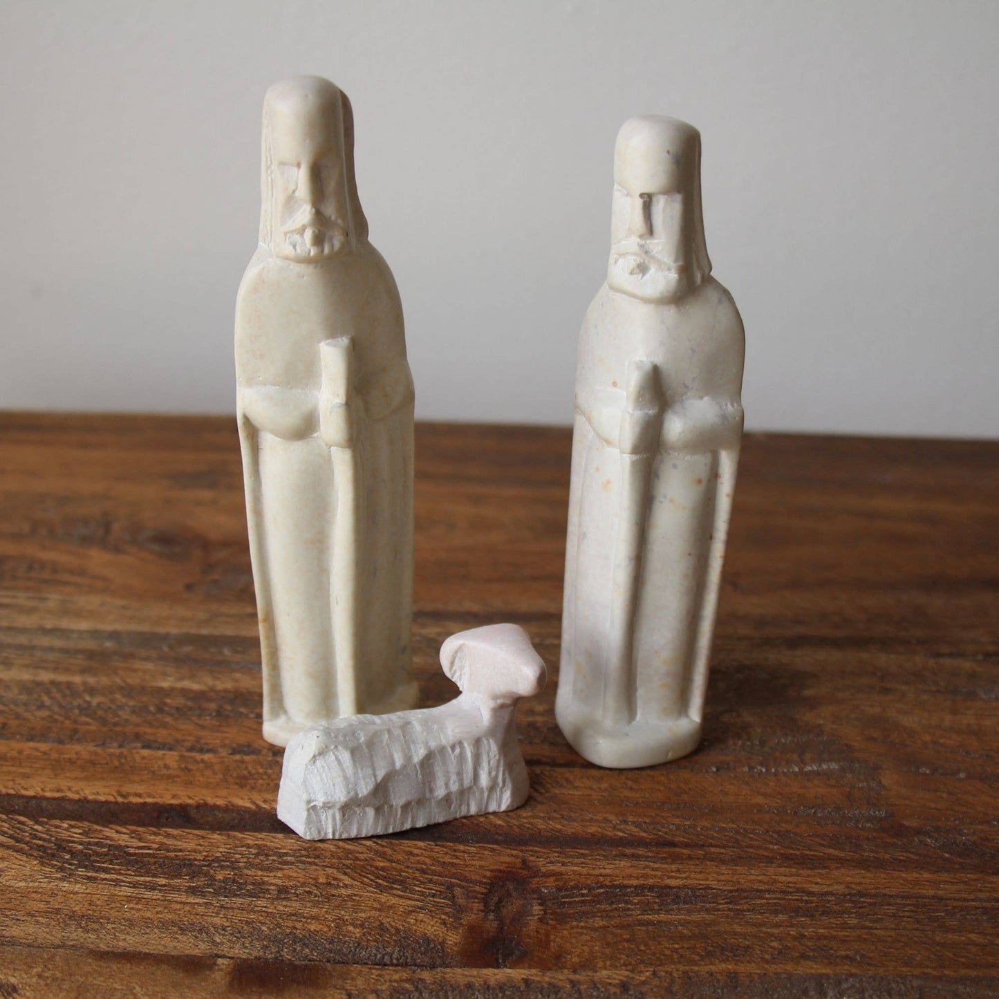 Kenya Kisii Soapstone Nativity 12 piece Set