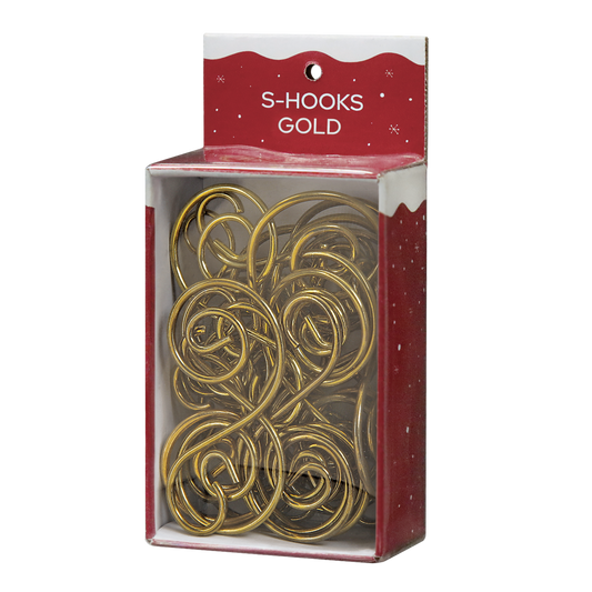24 - Gold S Hooks