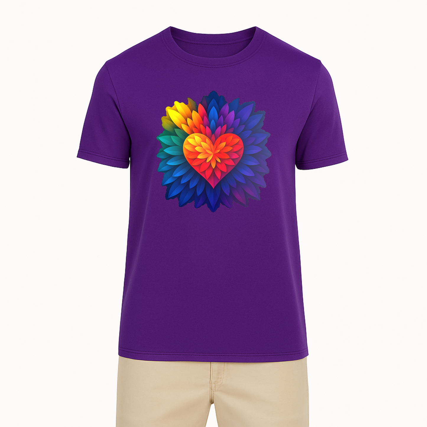 Petals Heart Tee  - 11 Colors