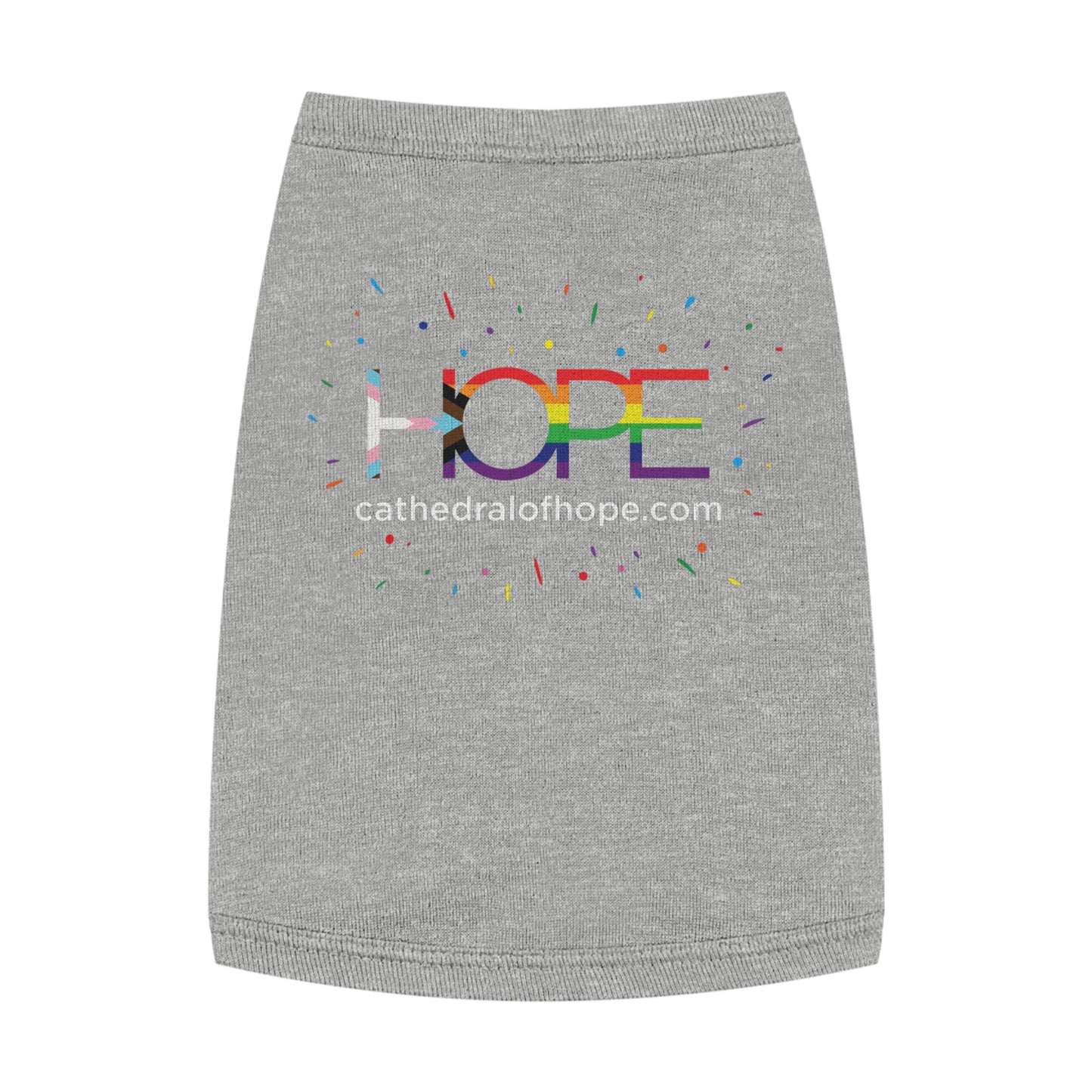 Hope Progress Pride Dog Tee