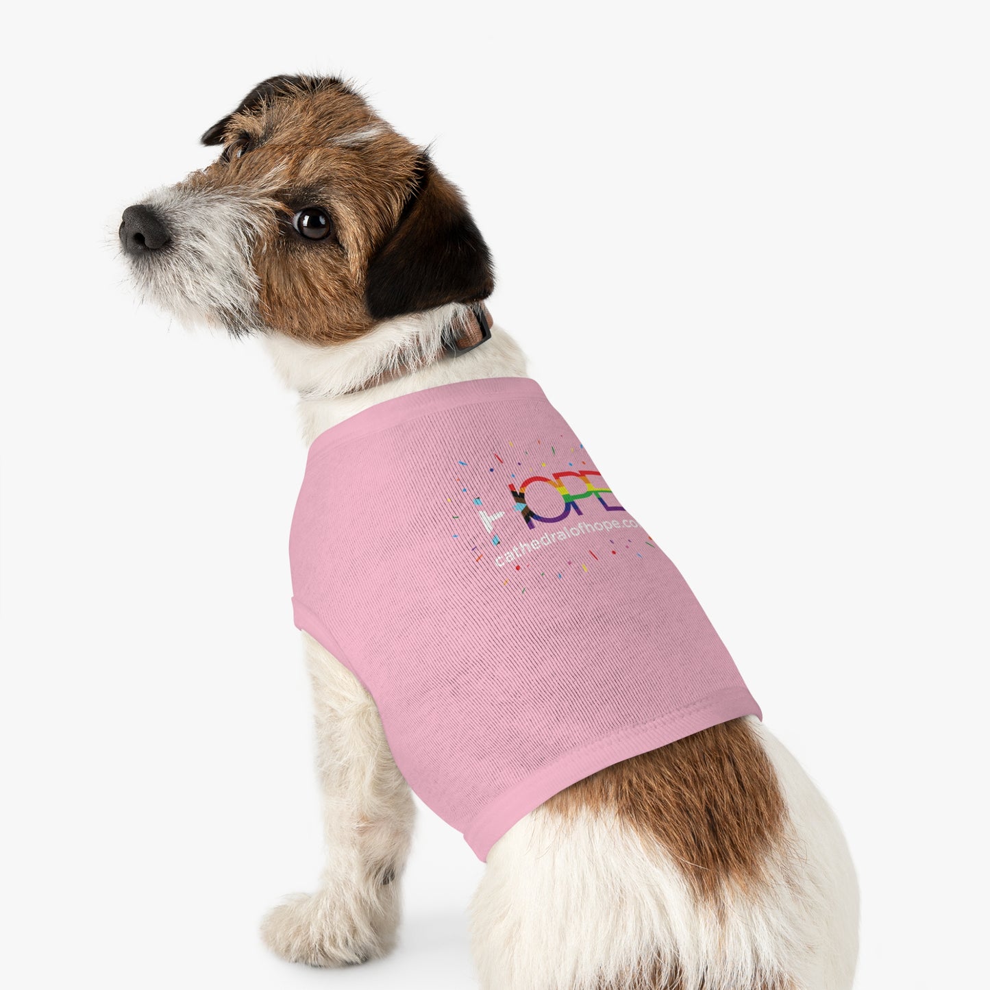 Hope Progress Pride Dog Tee