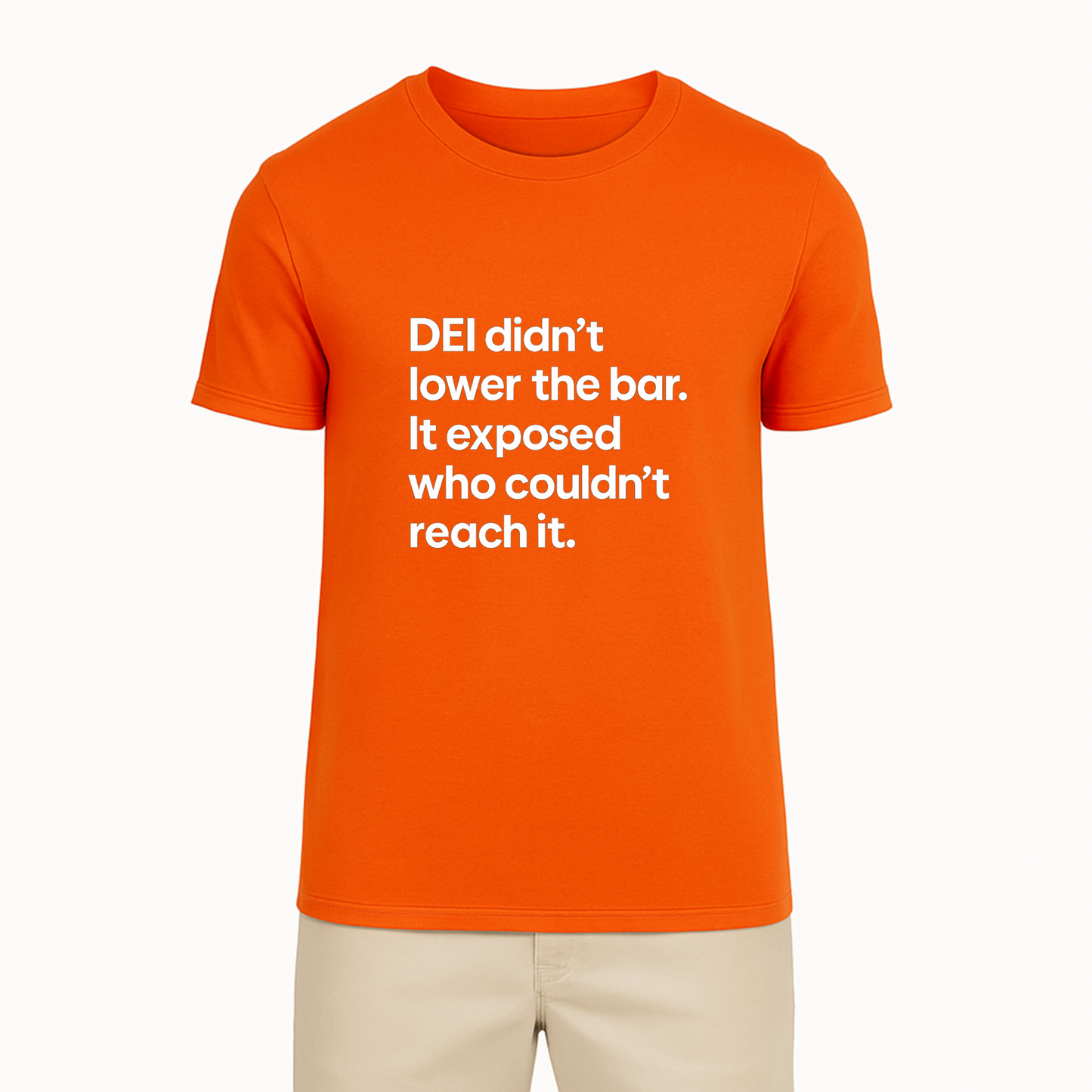 DEI Didn’t Lower The Bar Tee - 11 Colors