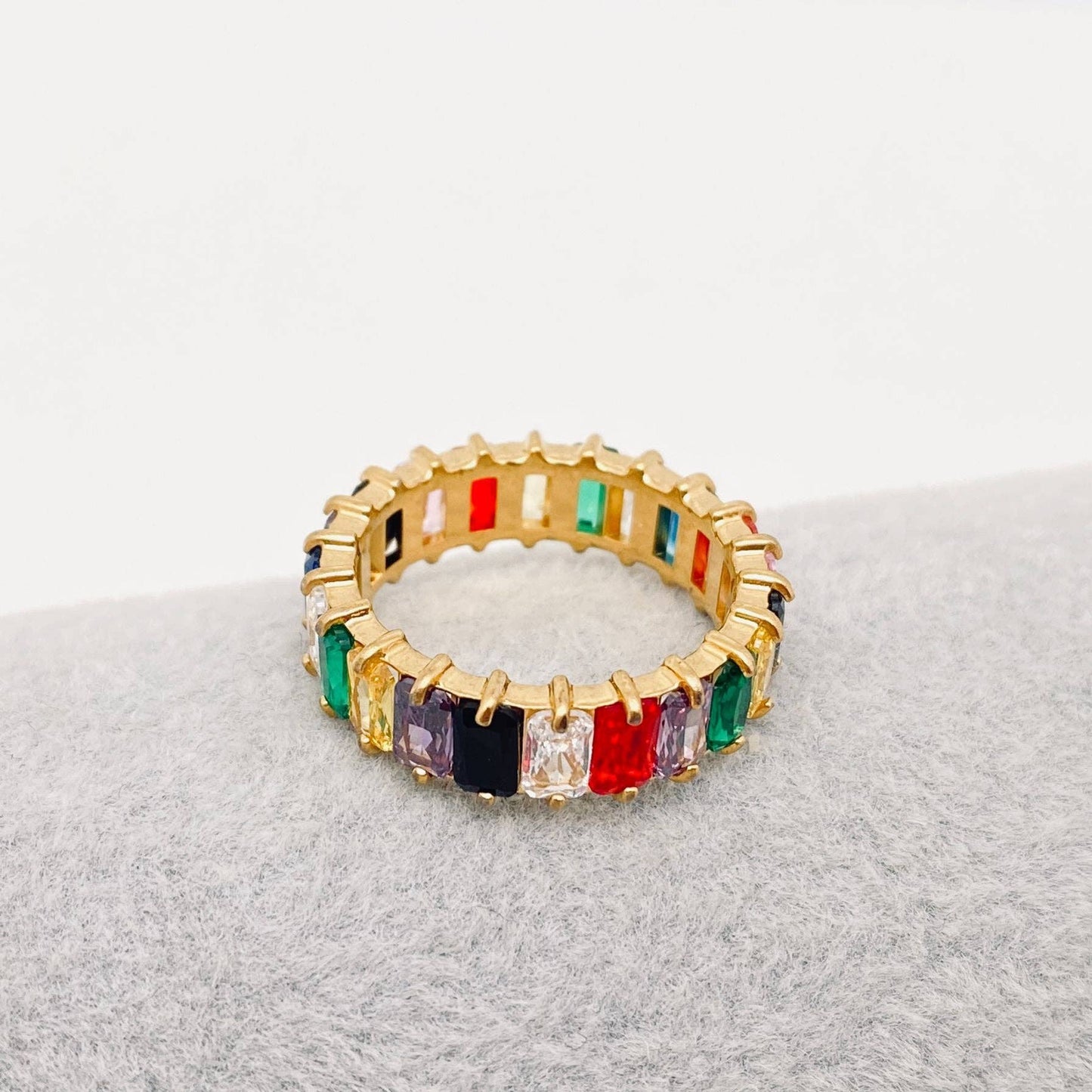 Sparkling CZ Ring