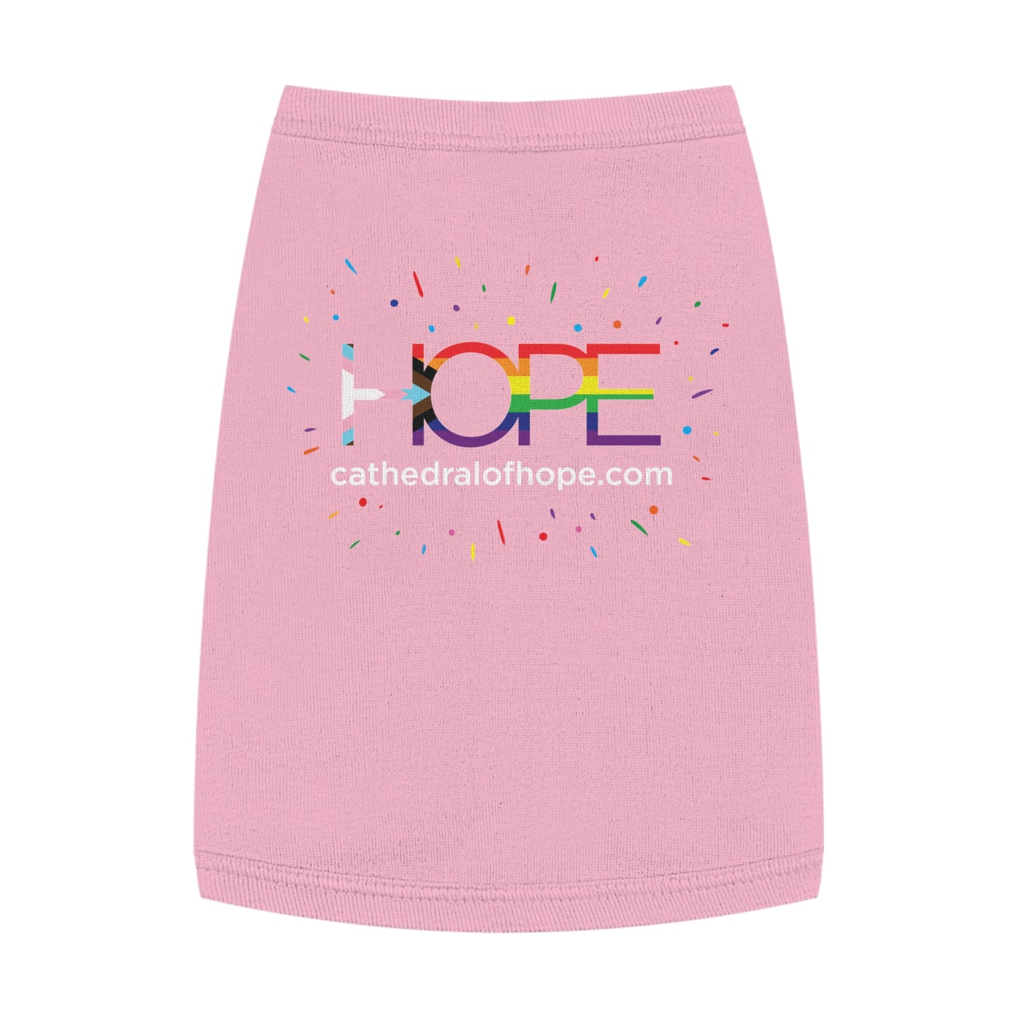 Hope Progress Pride Dog Tee