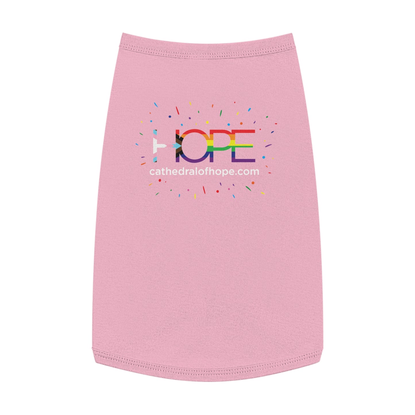 Hope Progress Pride Dog Tee