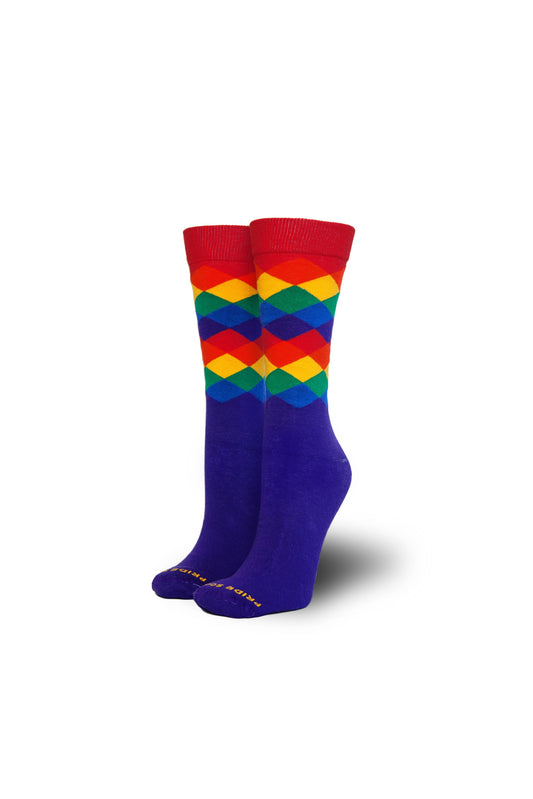 Unisex Business Causal- Argyle Magic