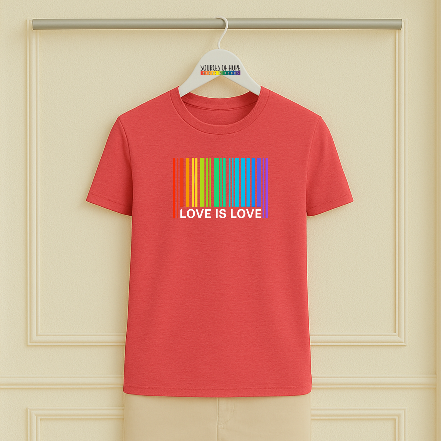 Love is Love Barcode Tee - 11 Colors