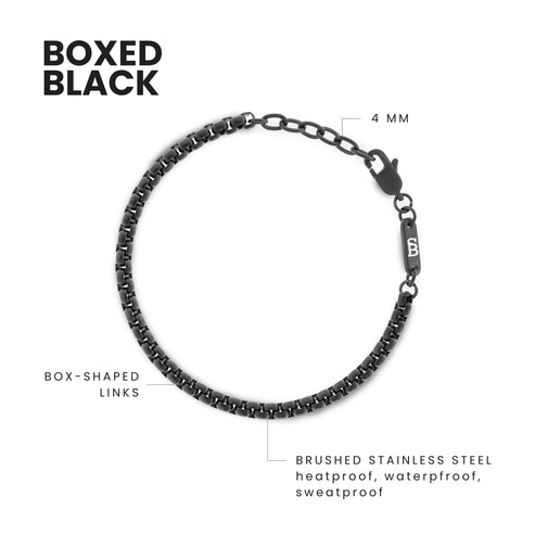 Boxed Bracelet - Black
