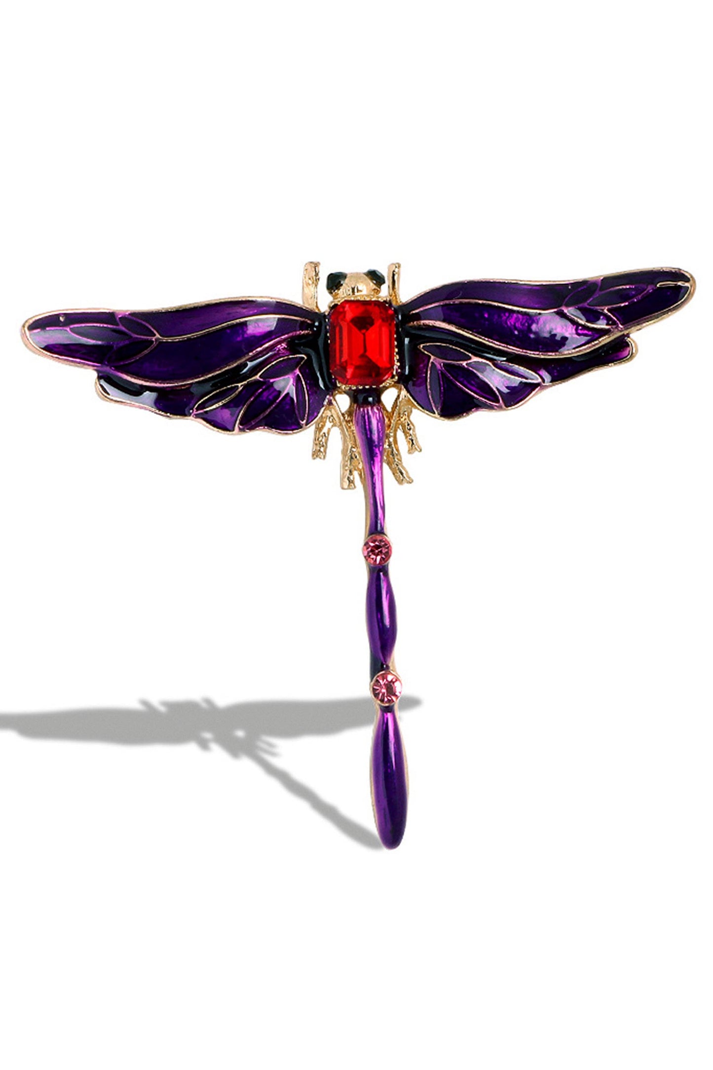 Alloy Dragonfly Brooch