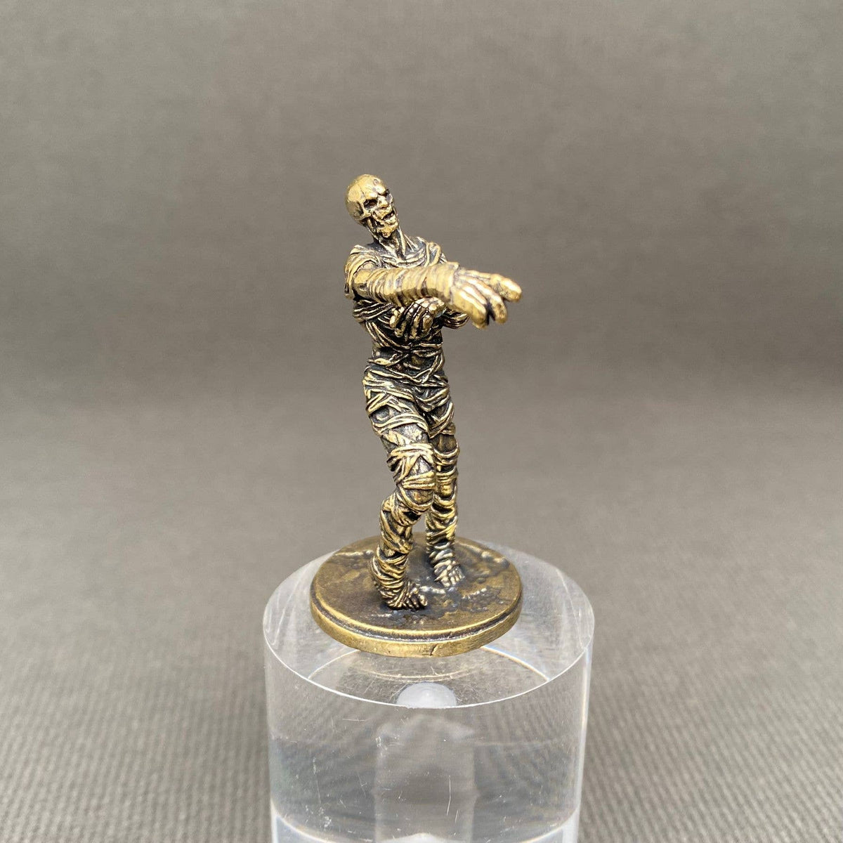 Brass Skeleton Mummy Crafts Decoration Desktop Ornaments