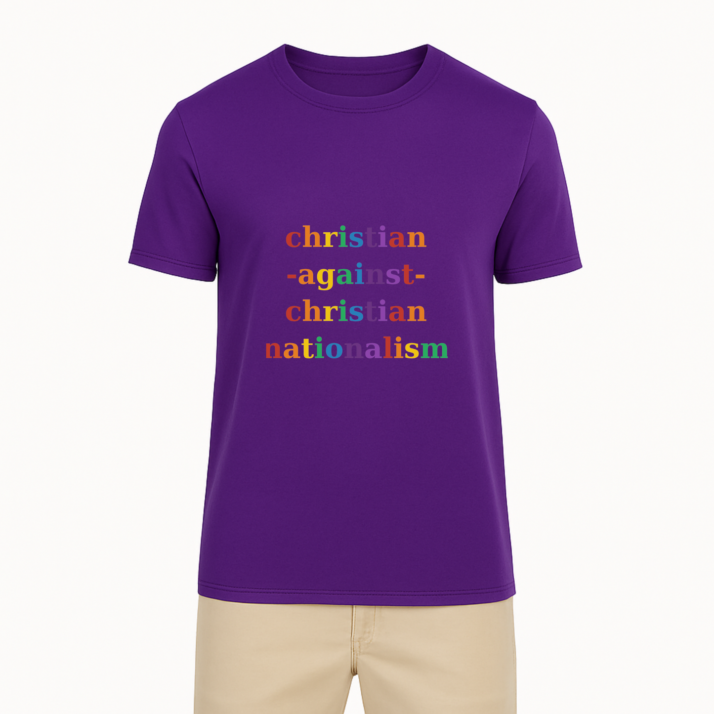 Christians Against Nationalism Tee - 11 Colors