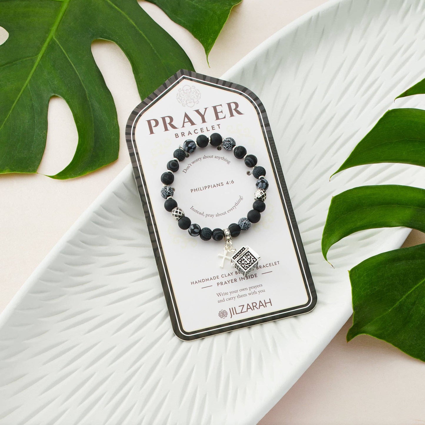 Black Prayer Bracelet