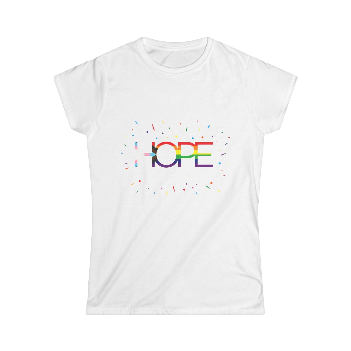 Women's Hope Progress Pride Tee