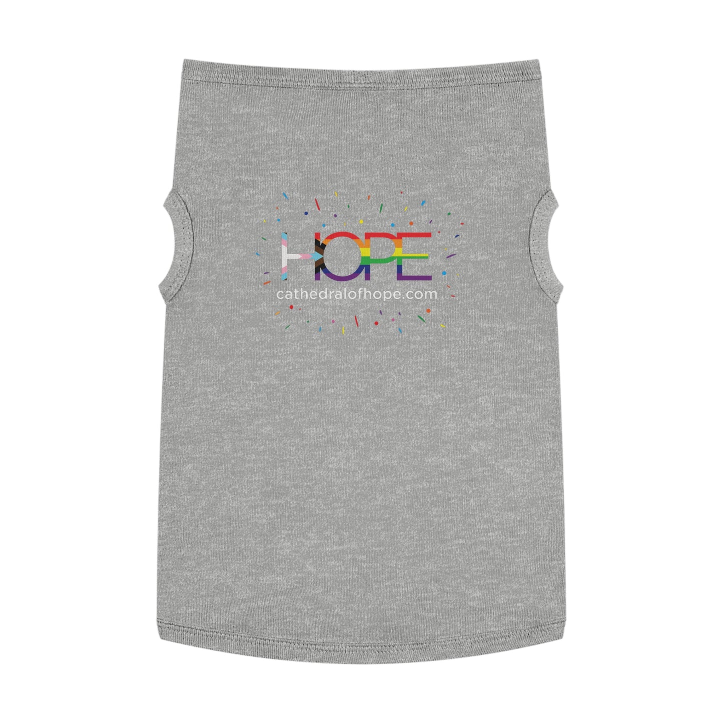 Hope Progress Pride Dog Tee