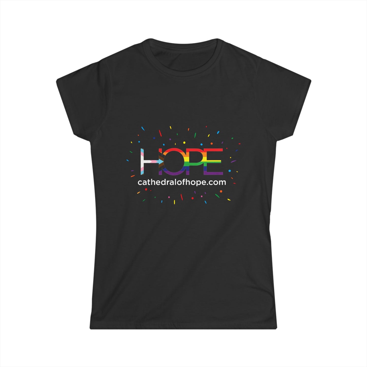 Women's Hope Progress Pride Tee
