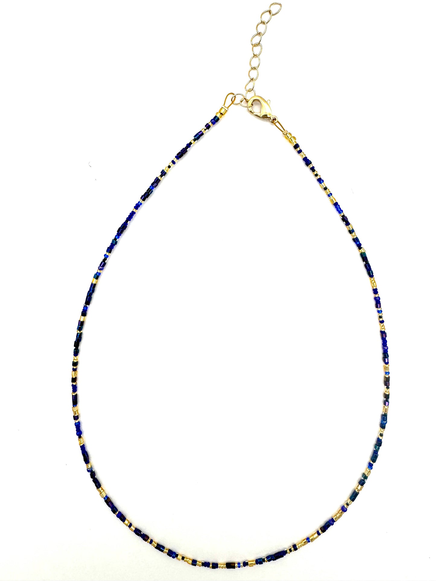 Murano Glass Beaded Necklace - Assorted Colors