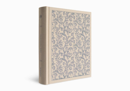 ESV Journaling Bible, Red Letter, Cloth over Board, Flowers