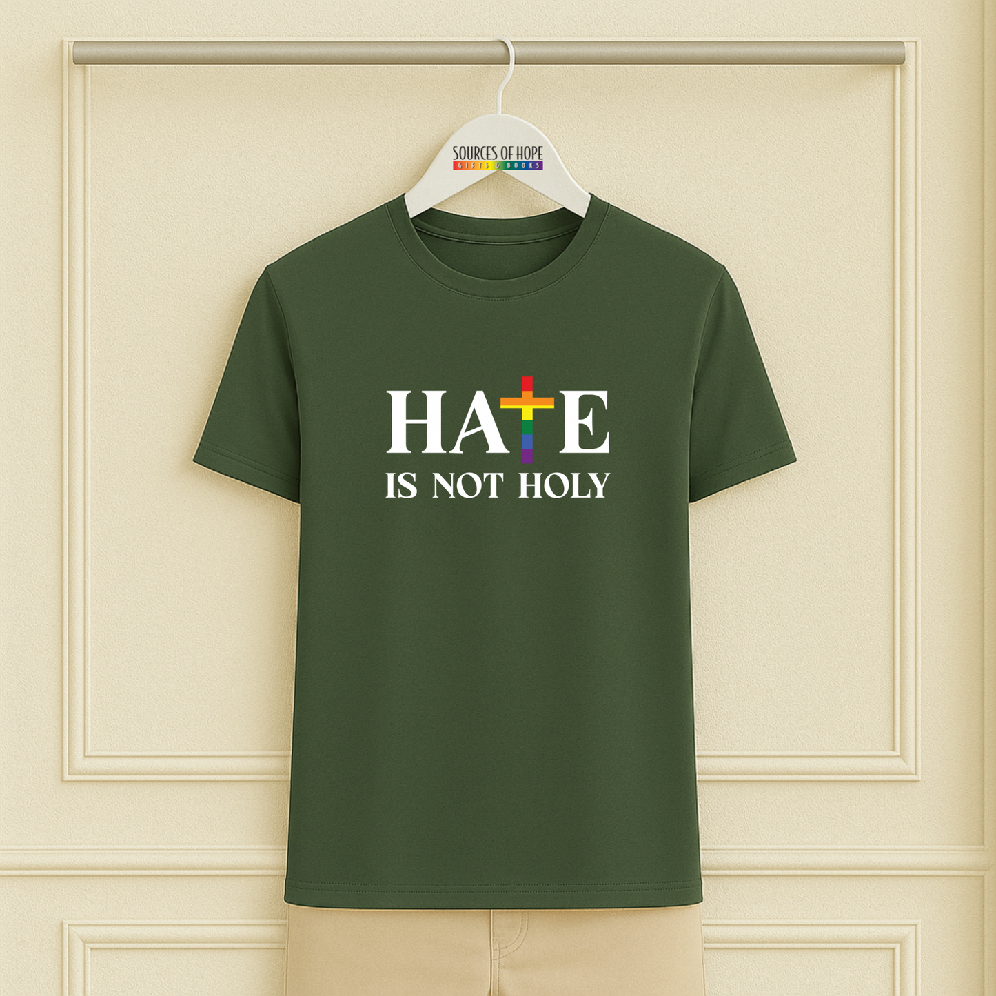 Hate is Not Holy Tee - 11 Colors