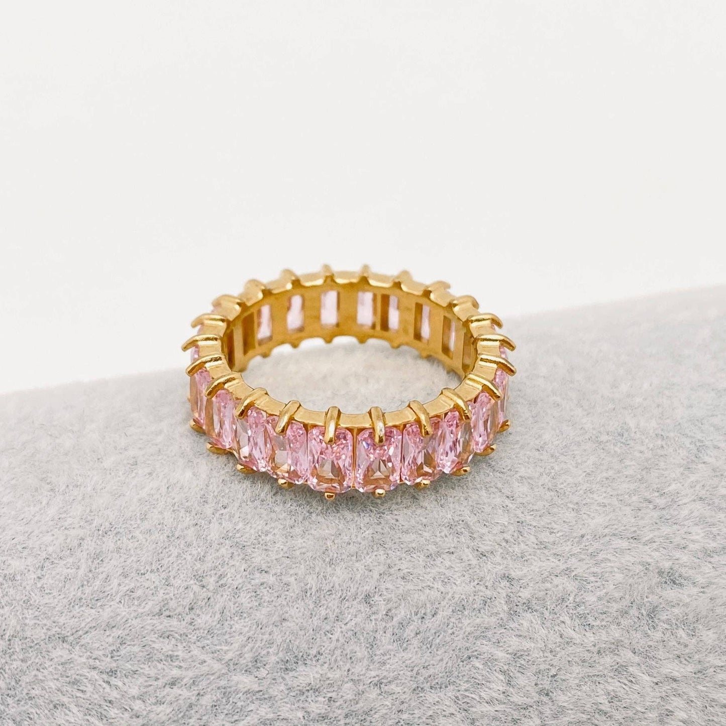 Sparkling CZ Ring