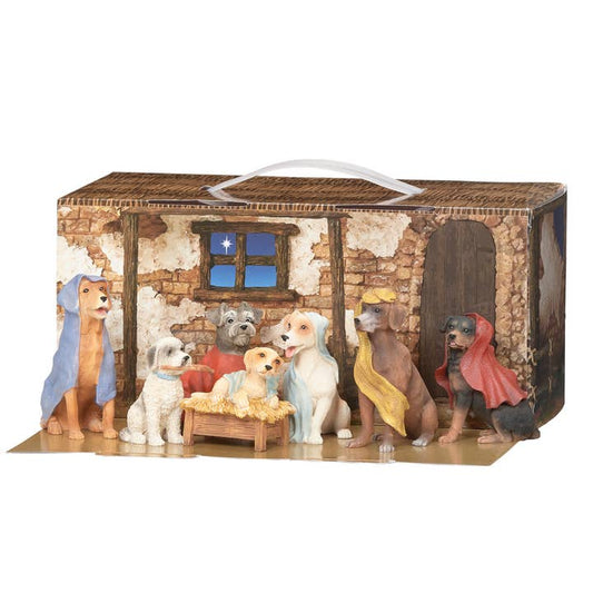 7 Piece Canine Nativity
