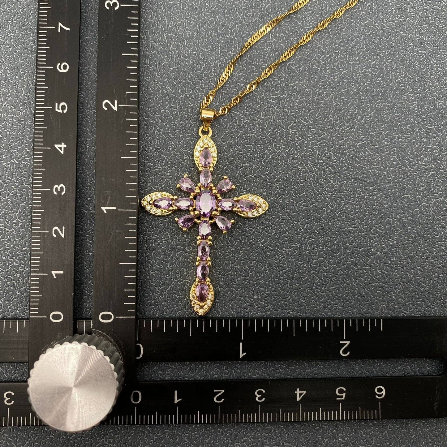 Sparkling Cross Necklace