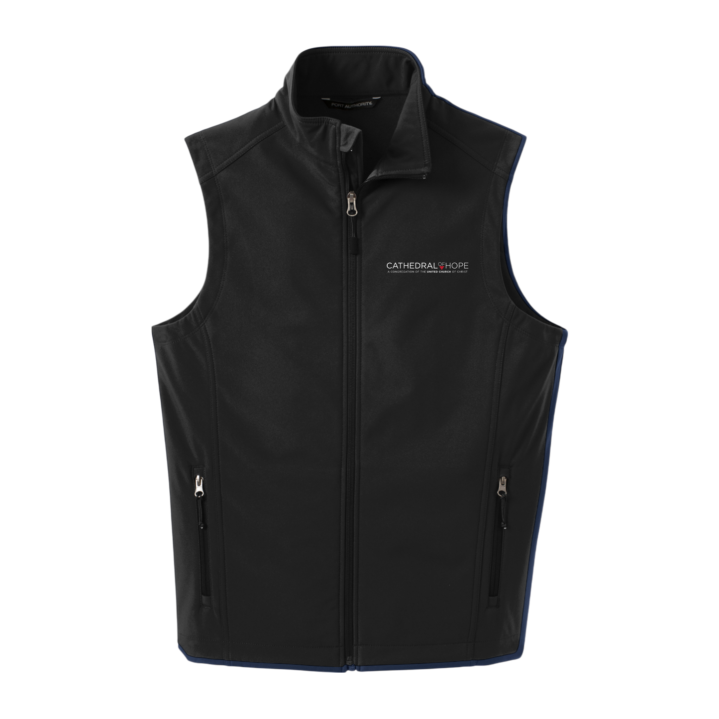 Cathedral of Hope Logo Embroidered Soft Shell Vest