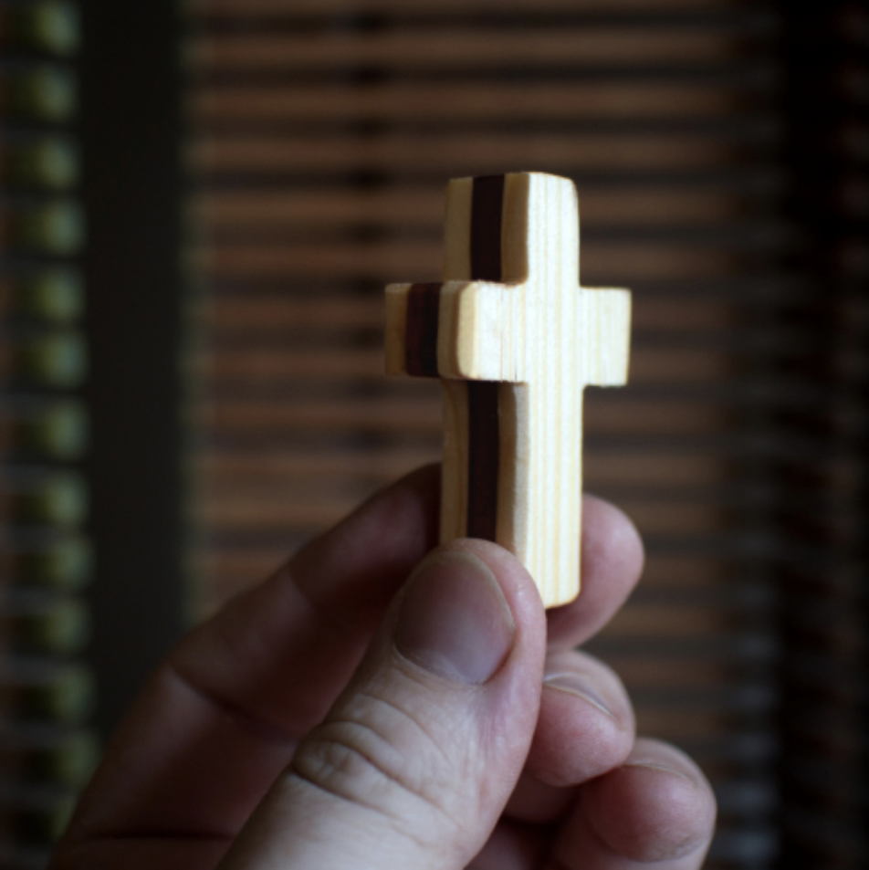 Handmade Wooden Pocket Cross