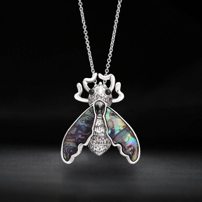 Bee Mother Of Pearl Pin