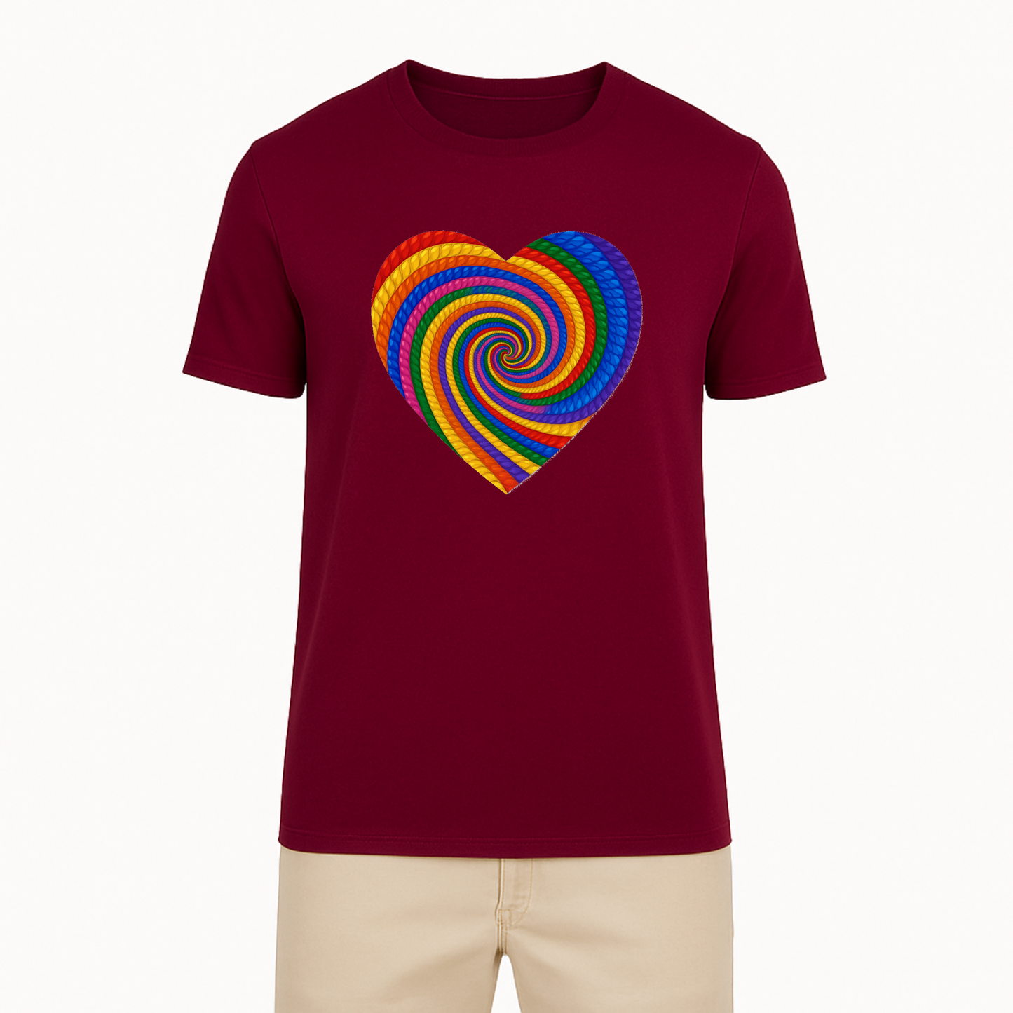 Swirl Heart Tee - 11 Colors