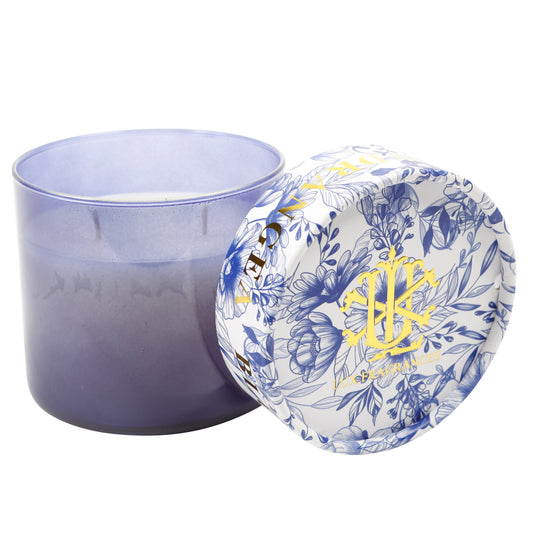 Blue Hydrangea 2 Wick Candle  - 15oz