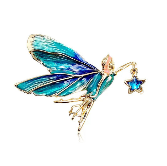 Elf Fairy Alloy Brooch