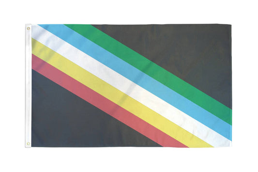 Disability Pride Flag 3x5ft Poly