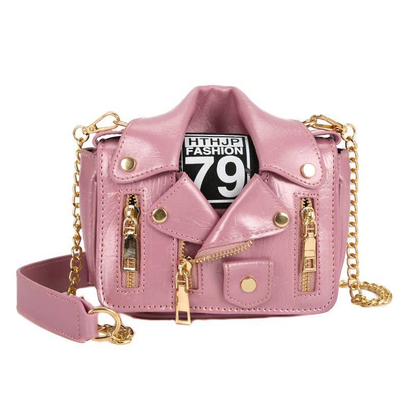PU Jacket Crossbody Bags