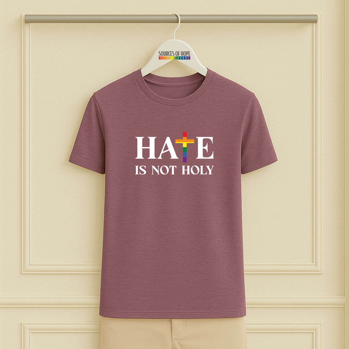 Hate is Not Holy Tee - 11 Colors