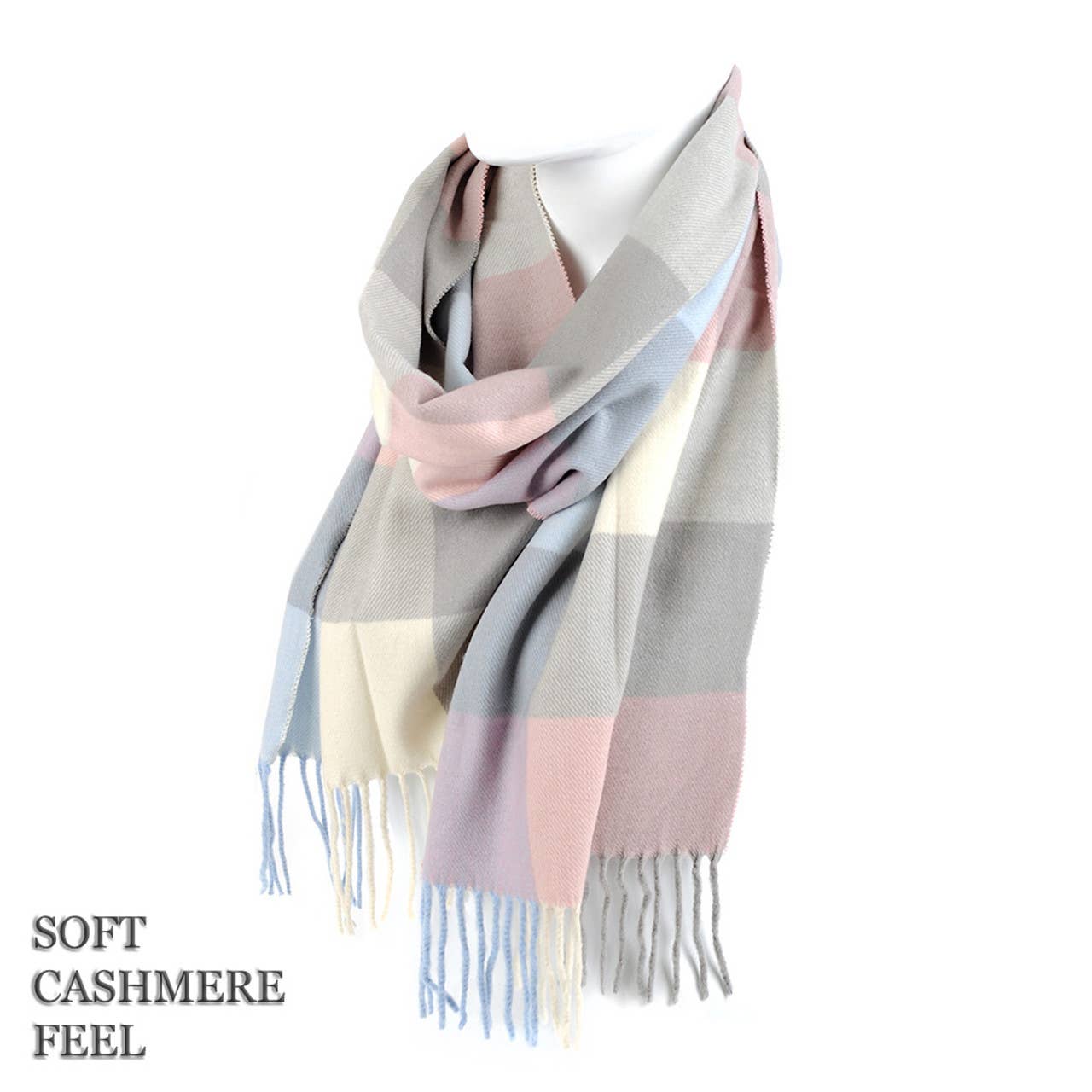 Unisex Acrylic Cashmere Feel Winter Scarves