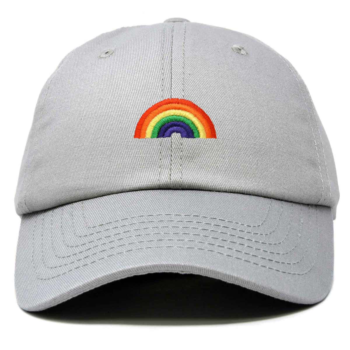 Rainbow Embroidered Baseball Cap