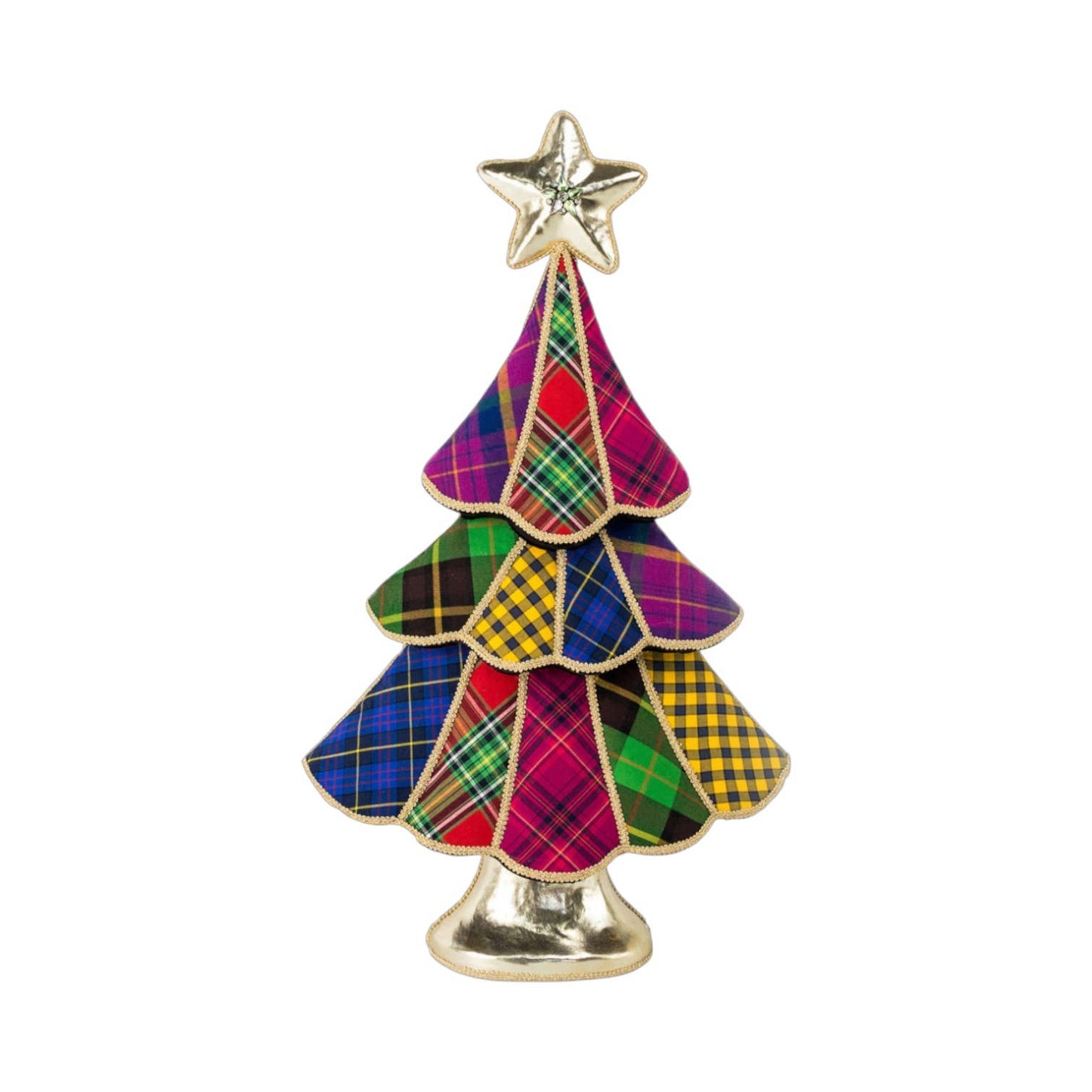 27in Multi Tartan Tree