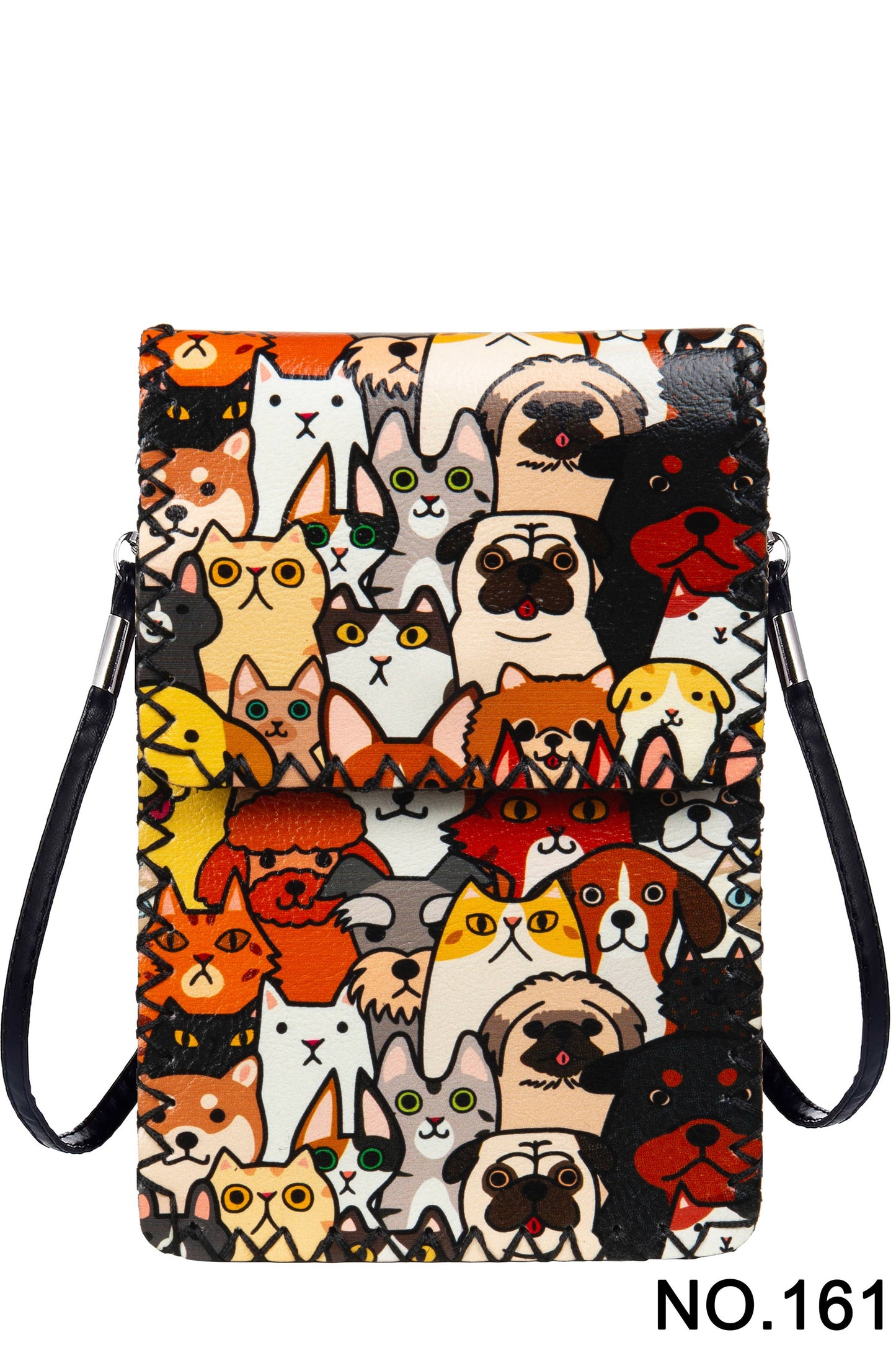 Puppy Printed Crossbody
