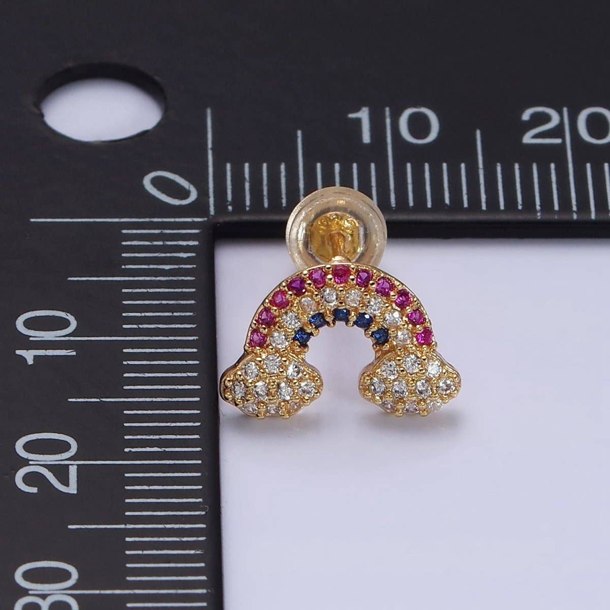 Mini Rainbow Earrings