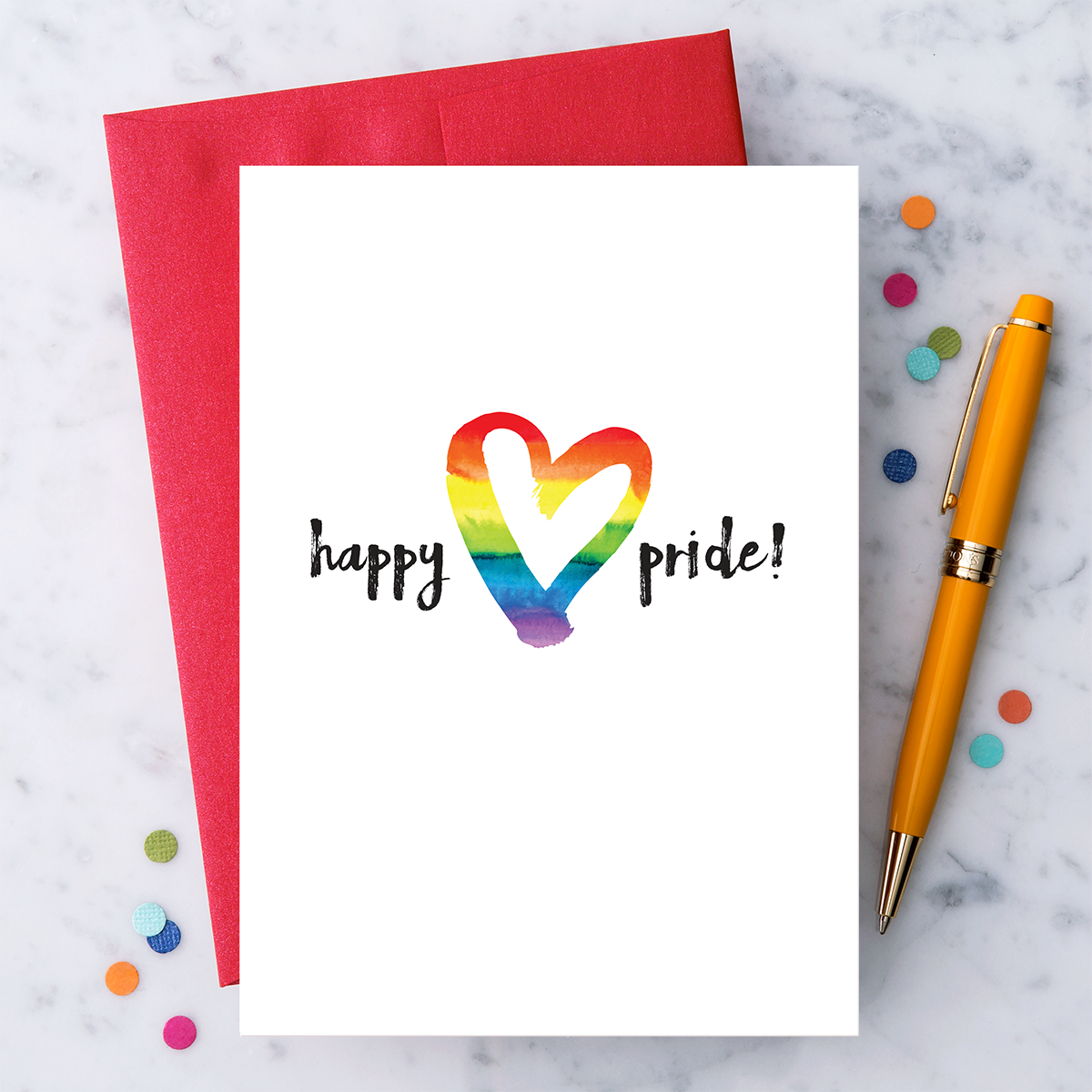 "Happy Pride!" Greeting Card