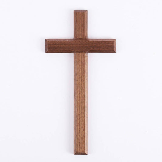 Wall Cross - 10" - Walnut