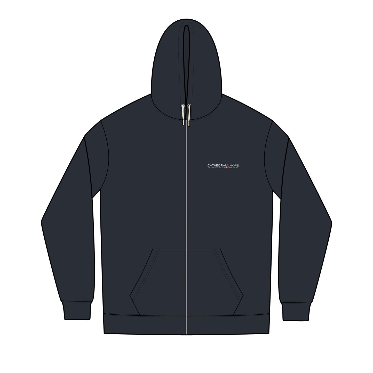Cathedral of Hope Logo Re-Fleece™ Full-Zip Hoodie