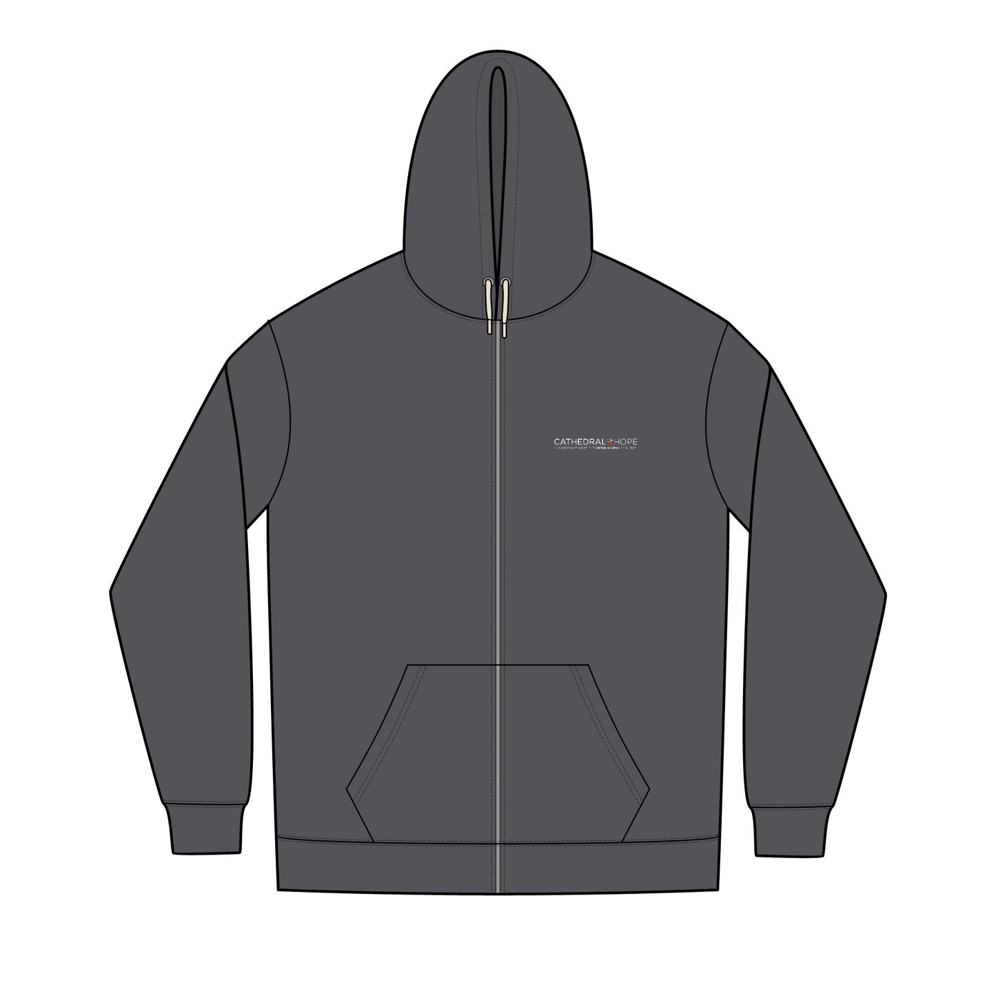 Cathedral of Hope Logo Re-Fleece™ Full-Zip Hoodie
