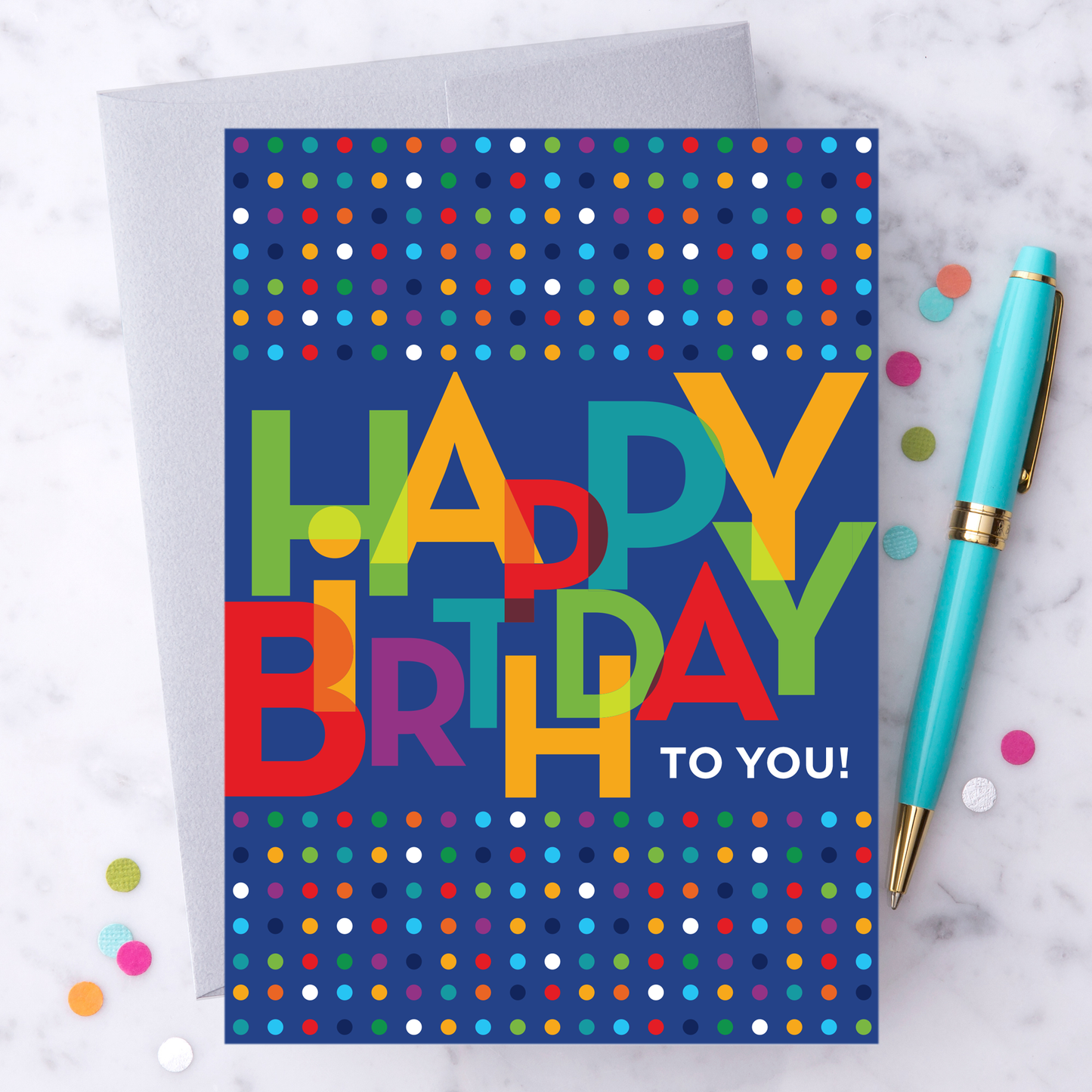 Happy Birthday Celebration - Birthday Greeting Card