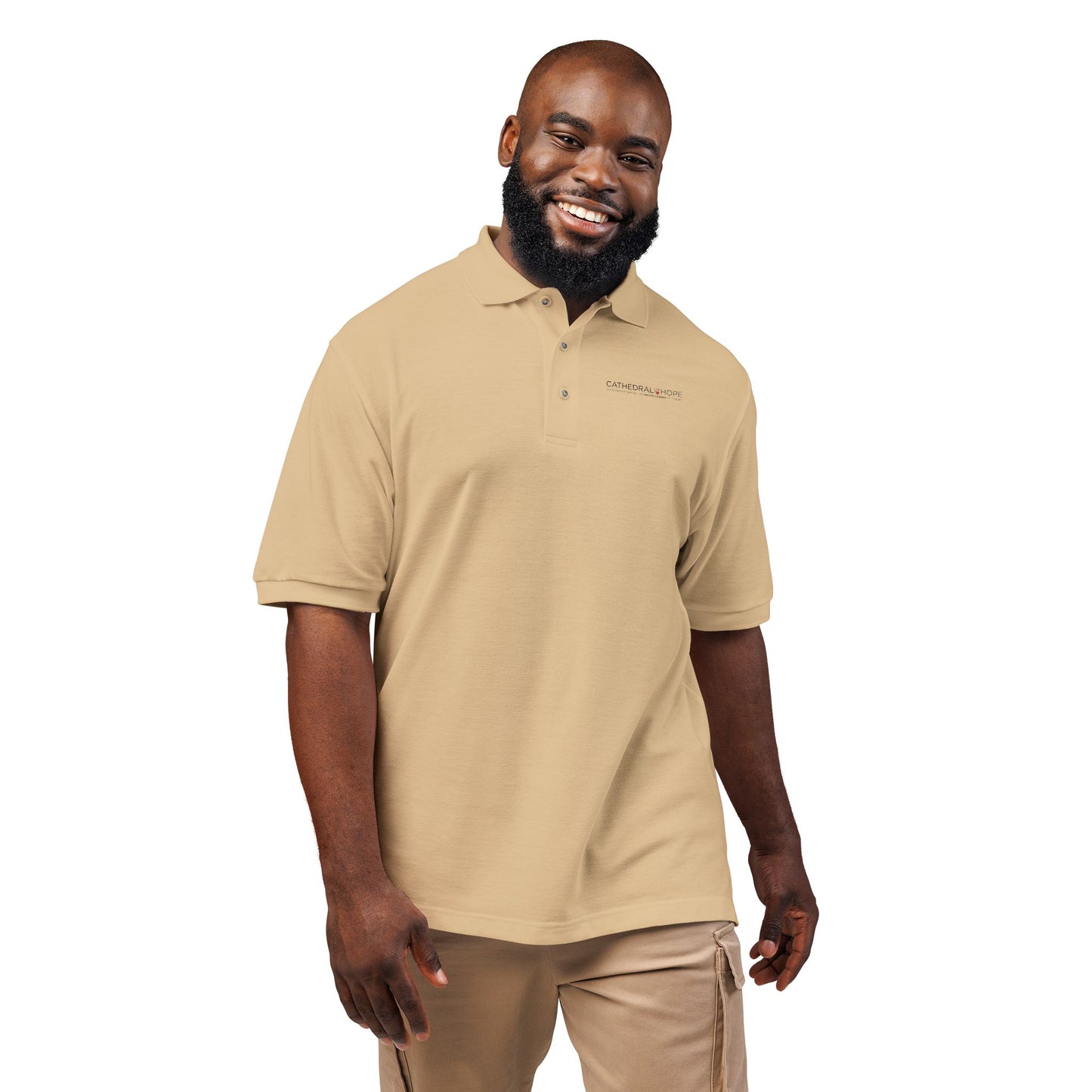 Cathedral of Hope Classic-Fit Embroidered Logo Polo