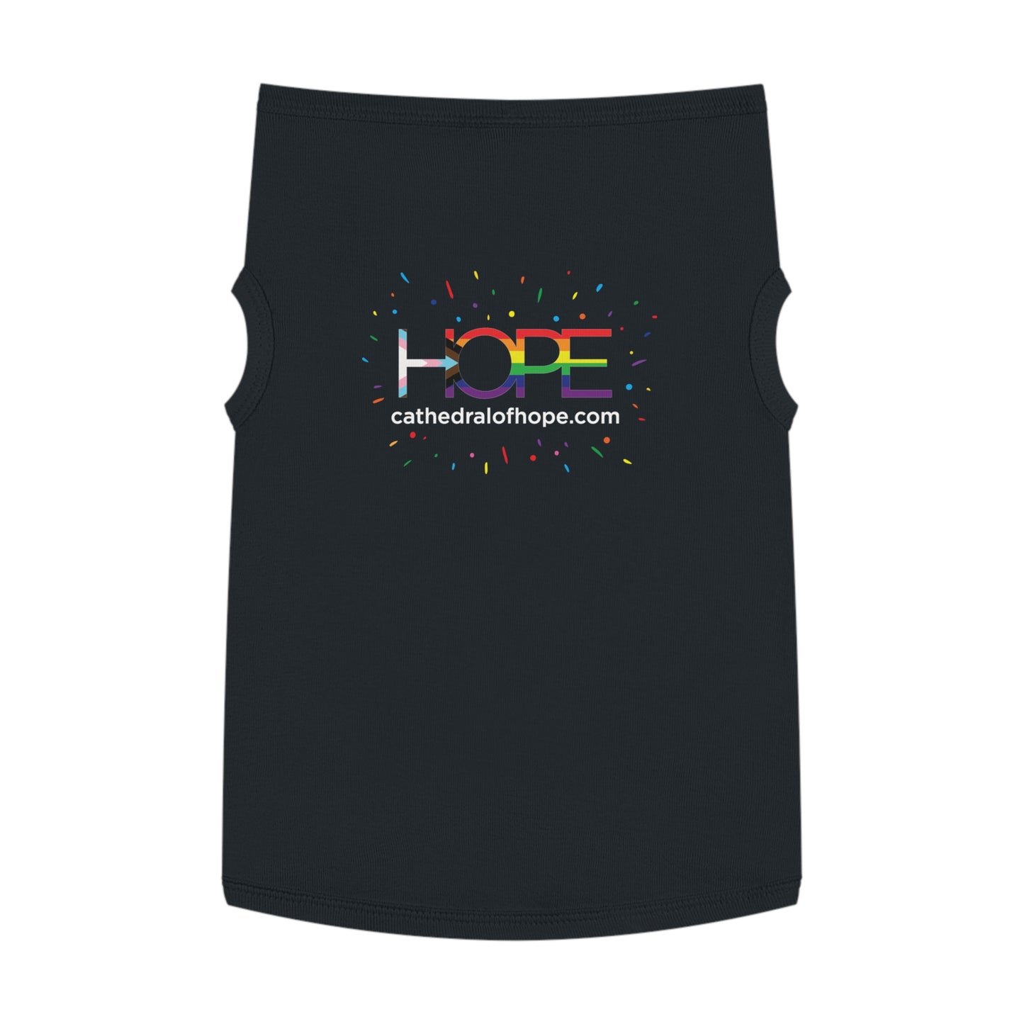 Hope Progress Pride Dog Tee