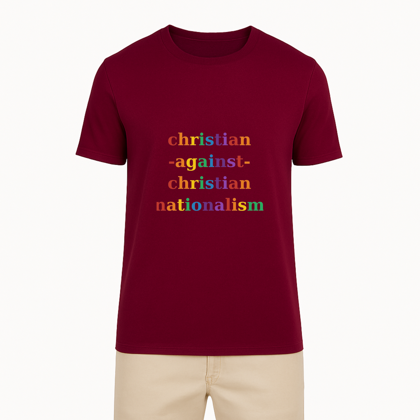 Christians Against Nationalism Tee - 11 Colors