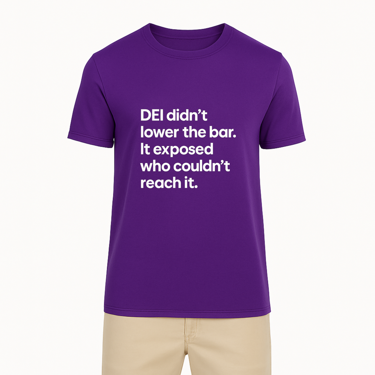 DEI Didn’t Lower The Bar Tee - 11 Colors