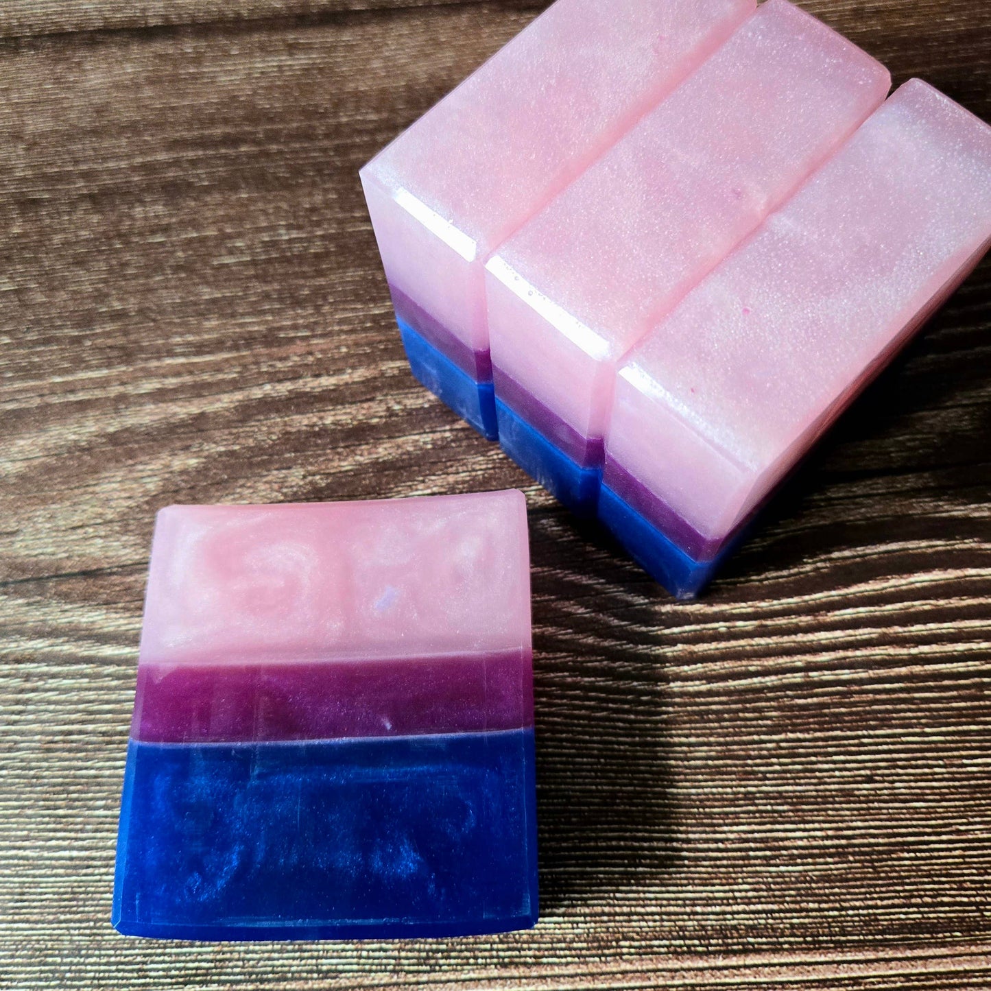 Bisexual Pride Artisan Soap, LGBTQ+ Pride Flag
